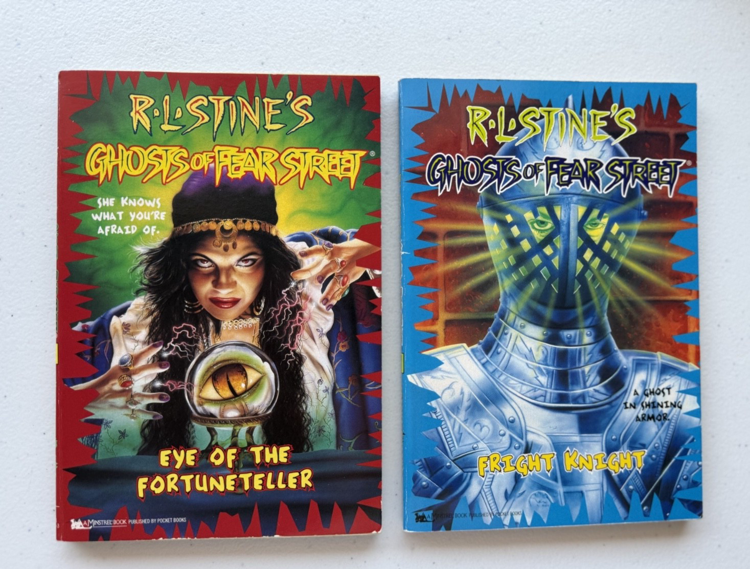 Lot of 14 Like New Vtg RL Stine Ghosts of Fear Street ppbs 13 are 1st print