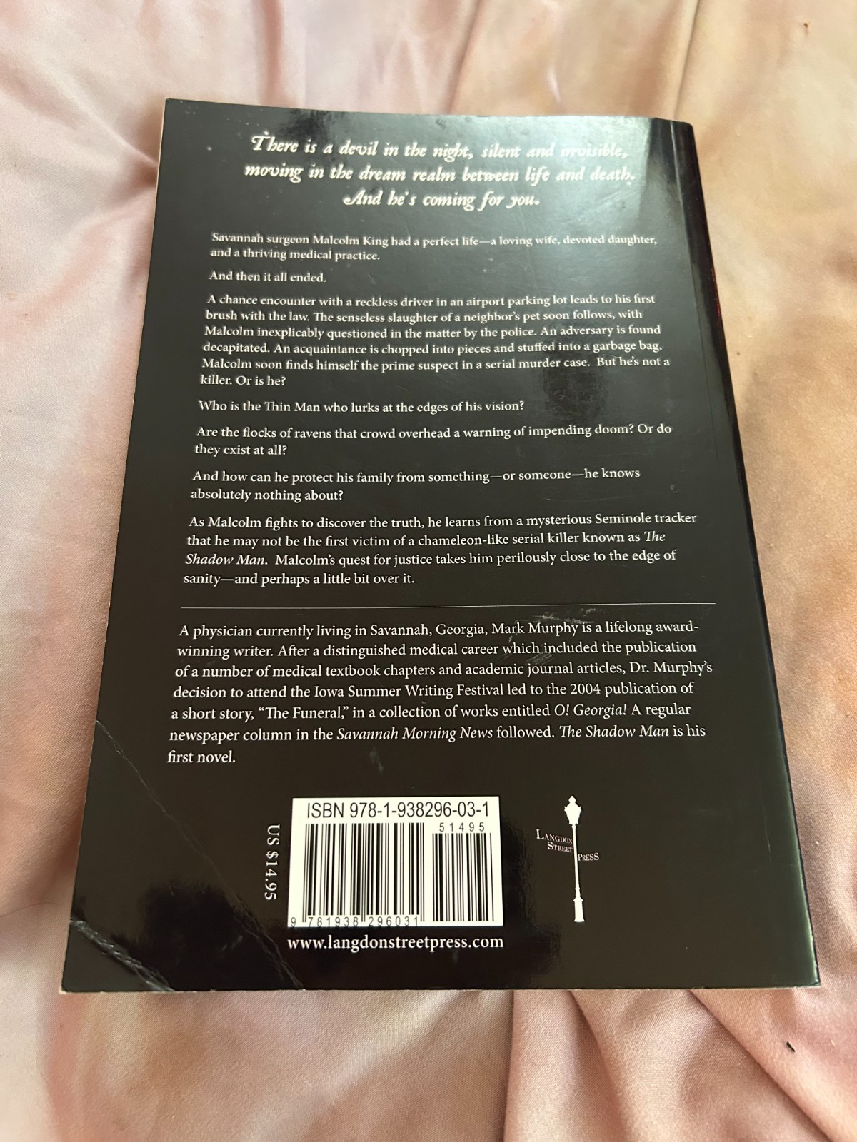 SHADOW MAN MARK MURPHY PAPERBACK BRAND NEW ***FREE SHIPPING***
