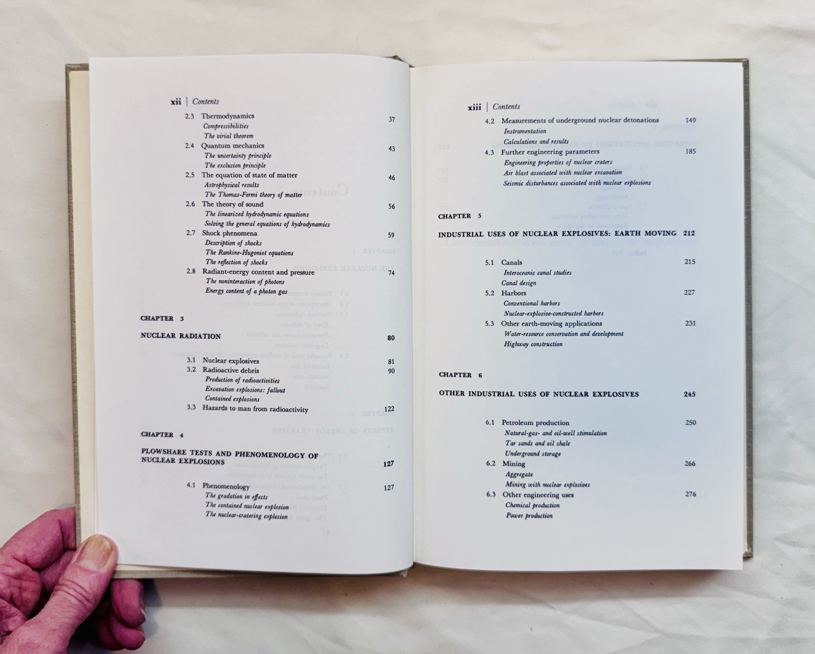 Constructive Uses Of Nuclear Explosives