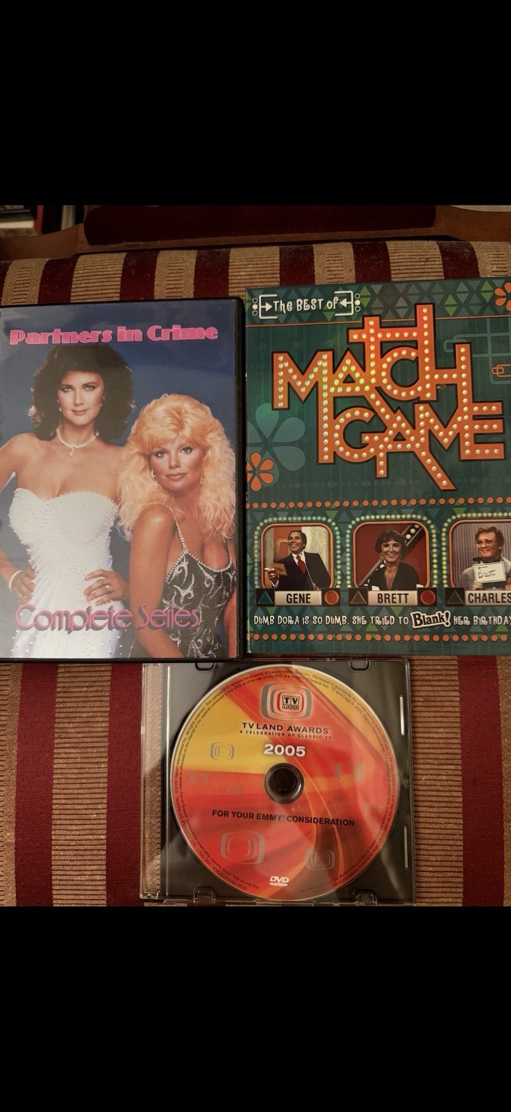 LONI ANDERSON SIGNED My Life In High Heels/11 DVDs/3 VHS Tapes