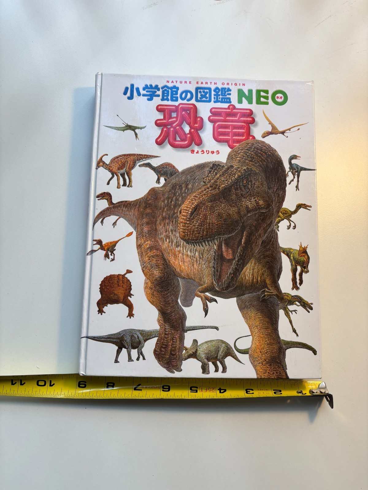 Japanese Childrens Dinasars book Shogakukan Encyclopedia NEO 180 pages
