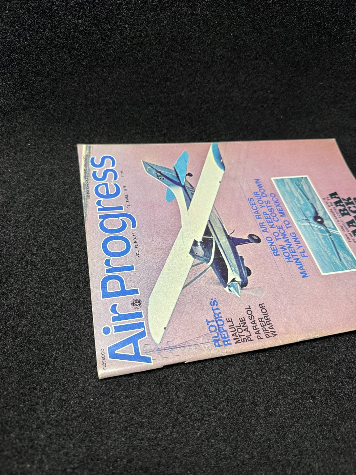 Air Progress Aviation Magazine December 1976 Aircraft Flying Racing Vintage