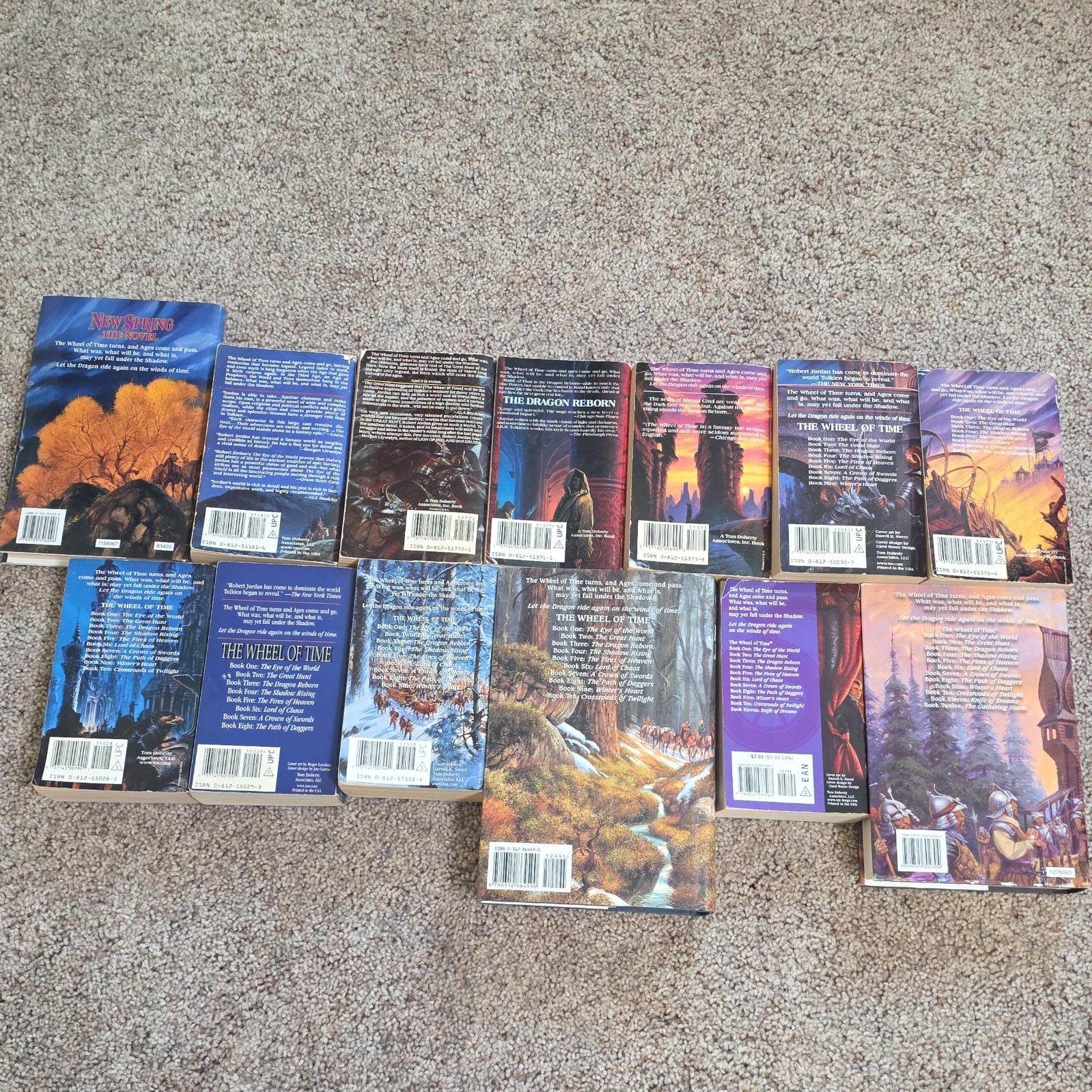 The Wheel of Time Series Robert Jordan & Brandon Sanderson