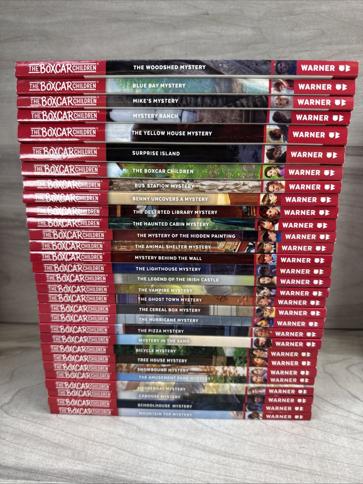The Boxcar Children Favorites Collection Boxed Set 30 Book Journal Activity DVD