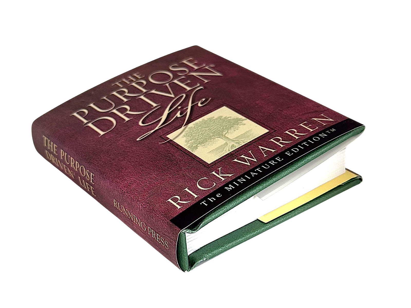 The Pupose Driven, Rick Warren hardcover w dust jacket mini edition pocket 128pg