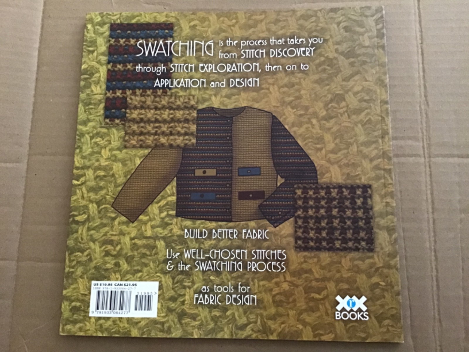 Stitches for Tailored Knits:Build Better Fabric by Jean Frost-2013-USED-84 pages
