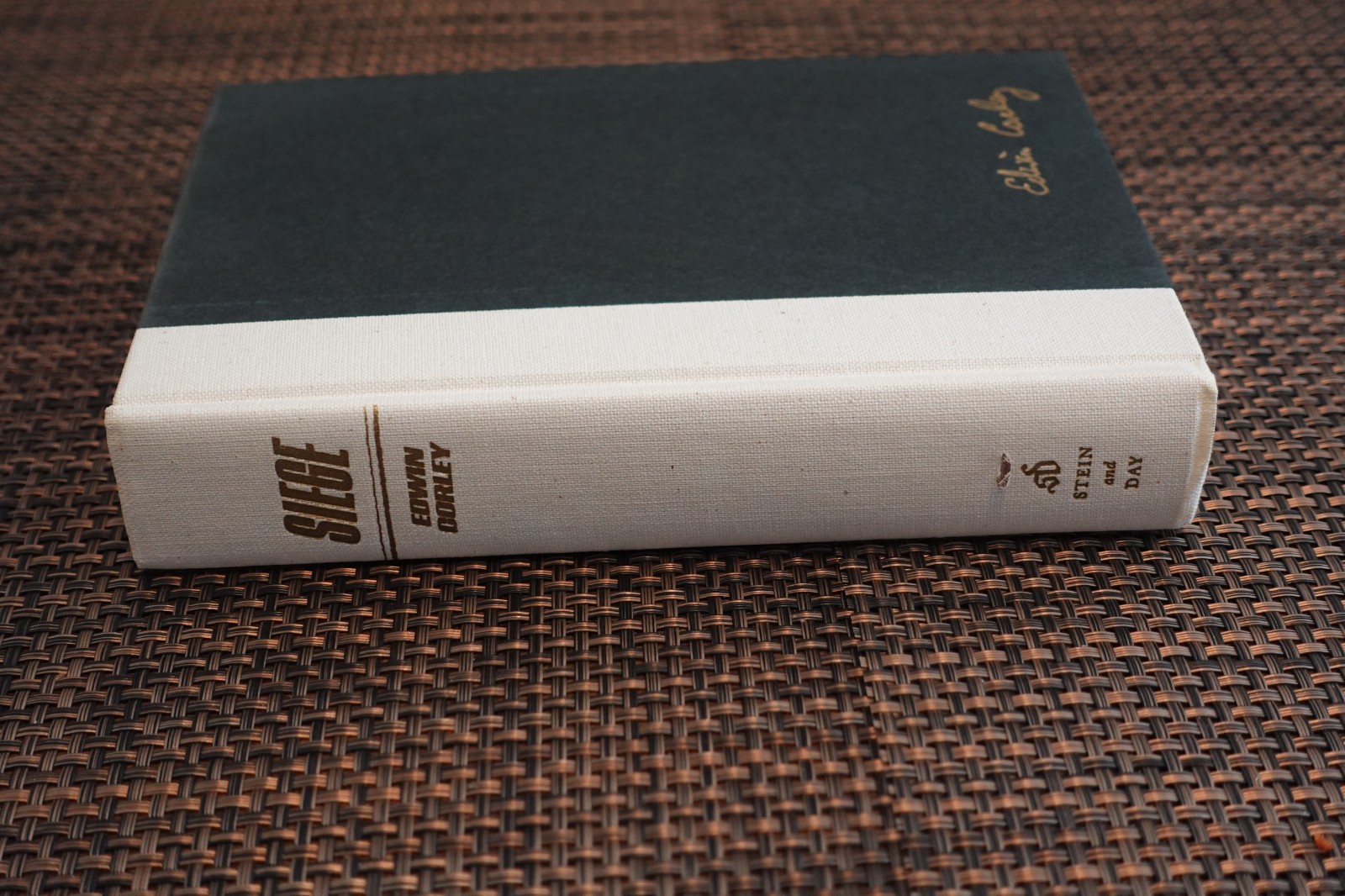 Siege by Edwin Corley (1969 Hardcover Book) 2nd Printing VG/EX CONDITION