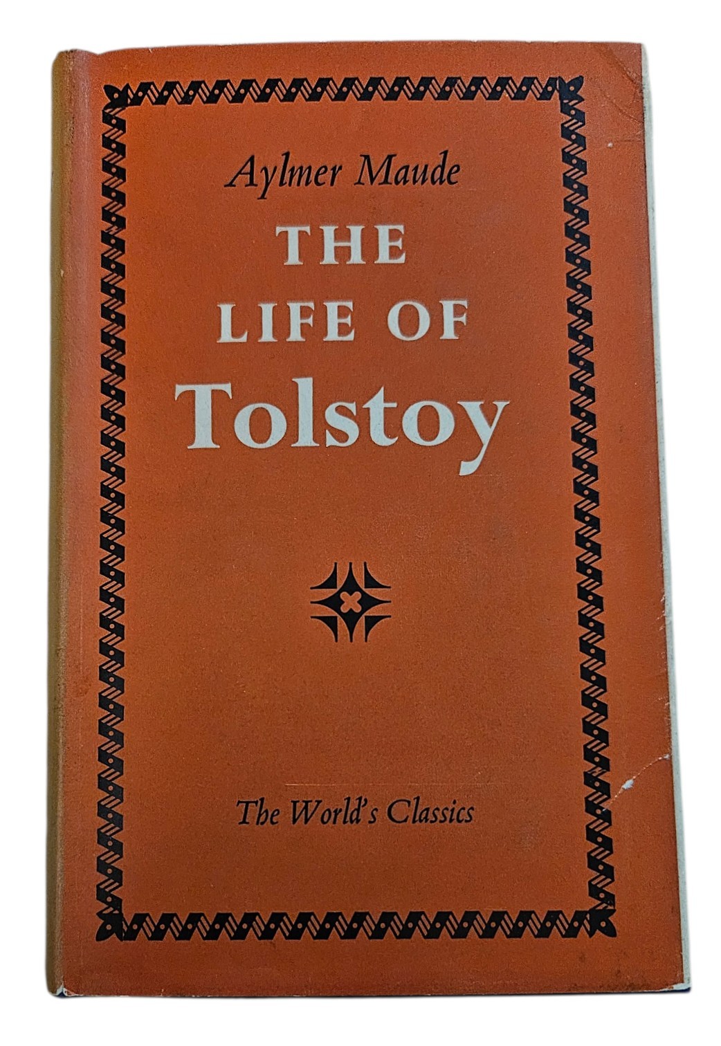 Vintage The Life of Leo Tolstoy Aylmer Maude 383 World’s Classics Oxford HC 1953