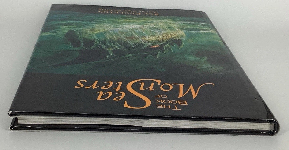 THE BOOK OF SEA MONSTERS By Nigel Suckling & Bob Eggleton 1st Edition Hardcover