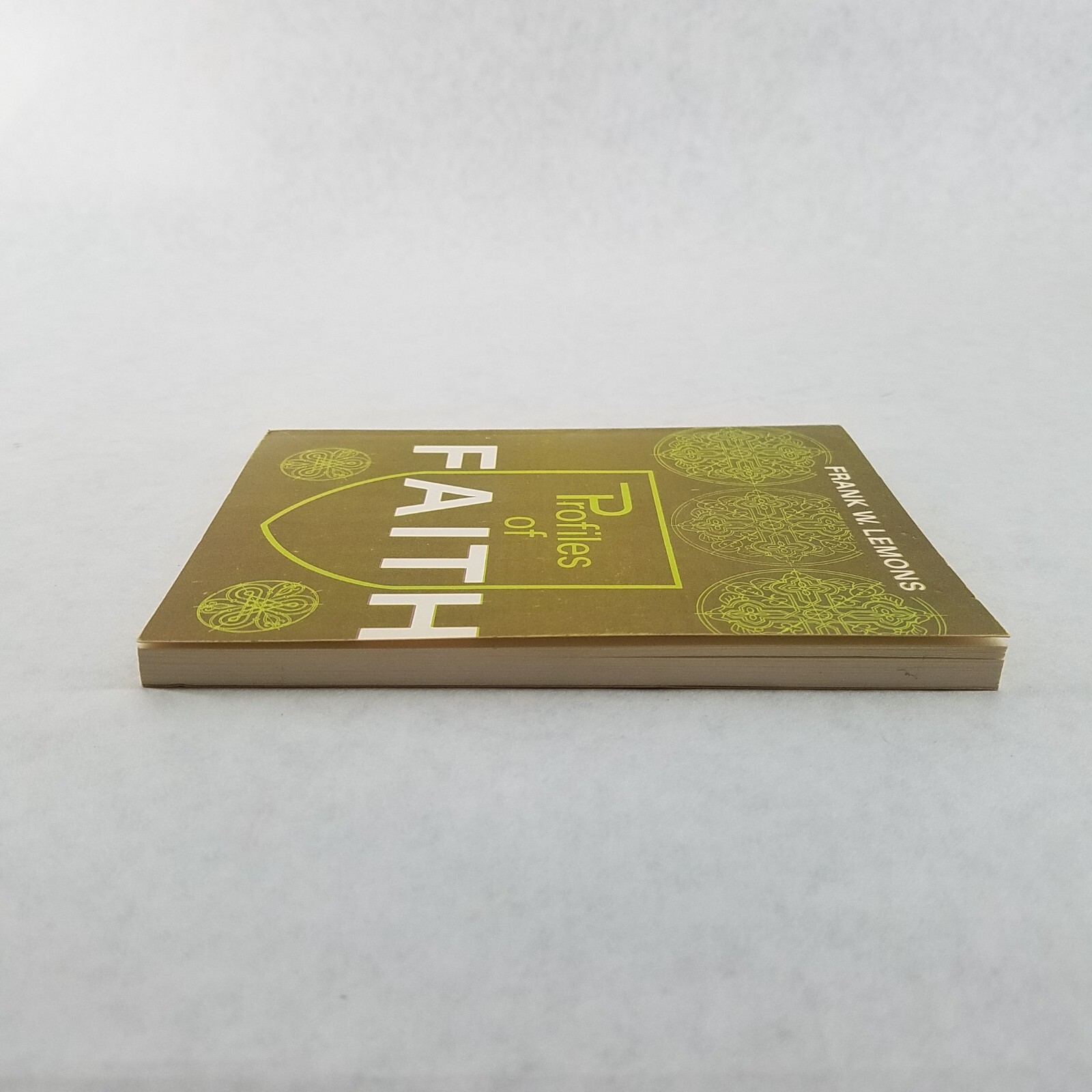 Profiles in Faith – 1971 Softcover by Frank W. Lemons, Pentecostal Evangelist