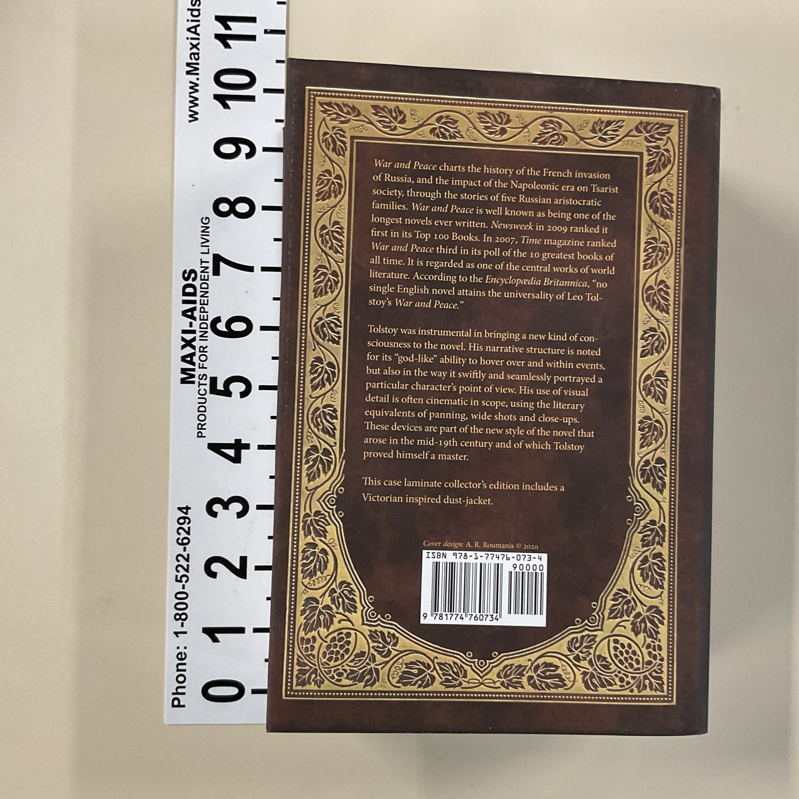 War and Peace Royal Collectors Edition by Leo Tolstoy HC DJ 2020 1st Edition