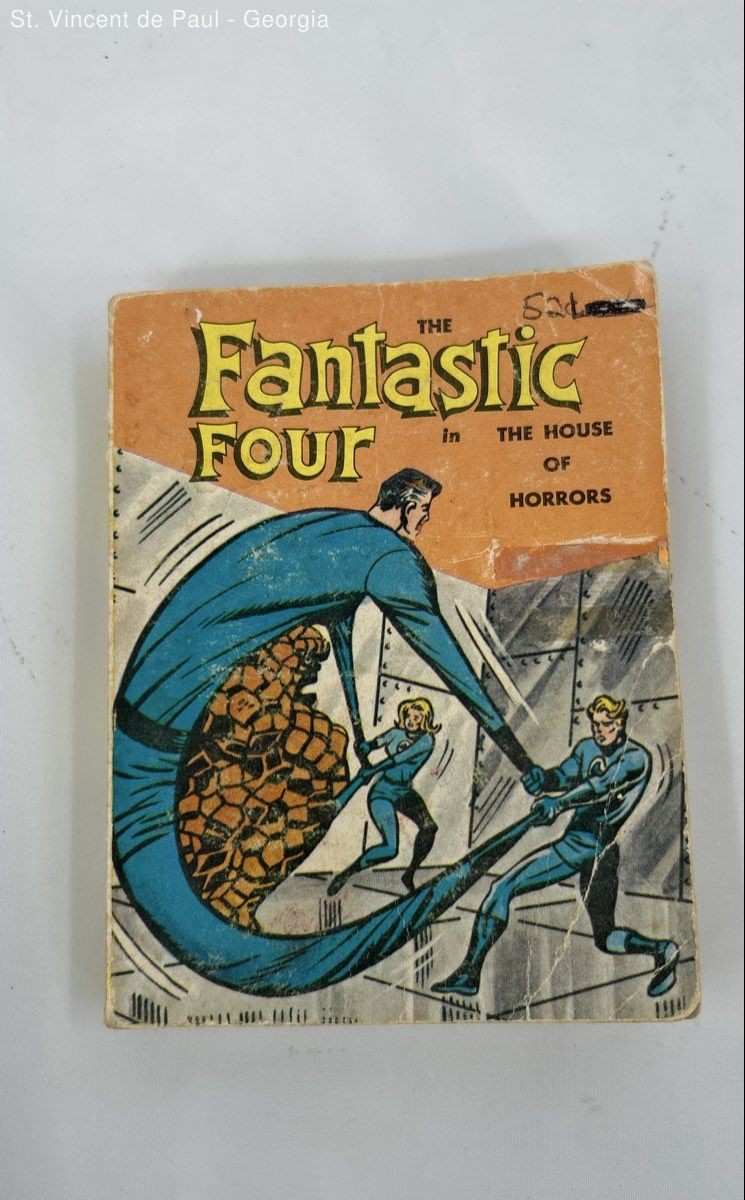 VTG 1960-1970s Whitman Big Little Book Spider-Man Batman Mickey Mouse Fantastic4