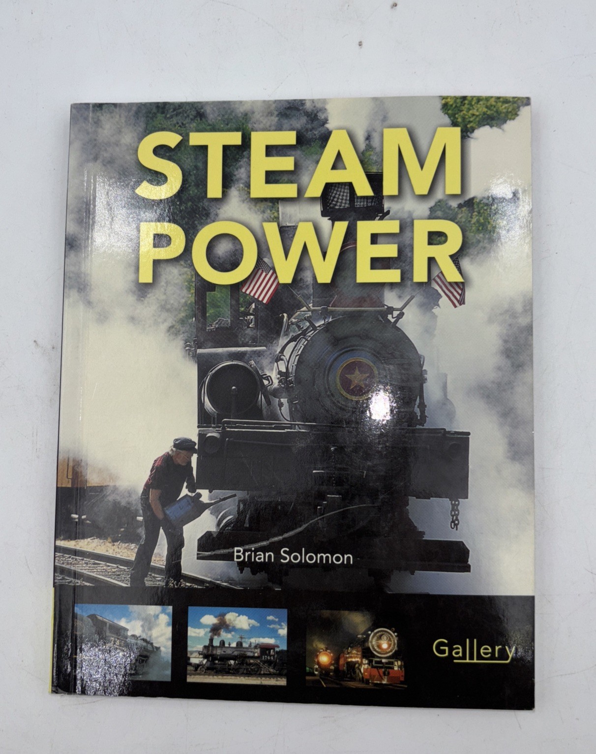 Guide to North American Steam Locomotives & Steam Power 2 Book Lot, PB.