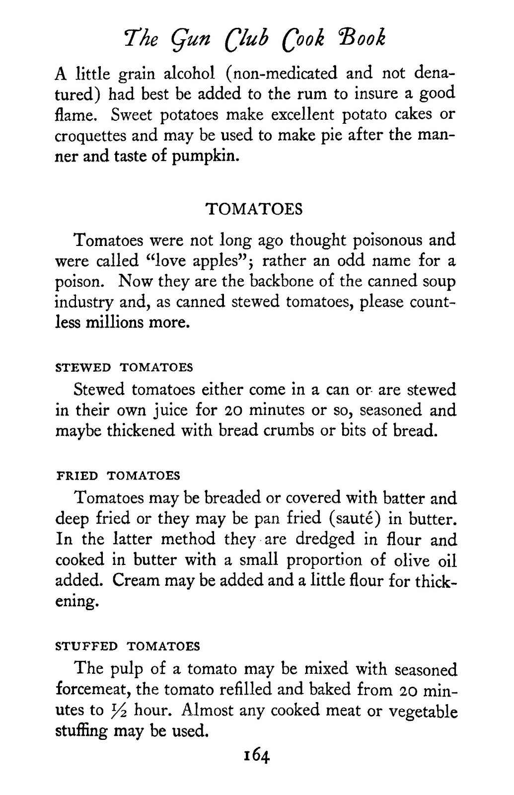 1930 The Gun Club Vintage Cook Book 306 Pages