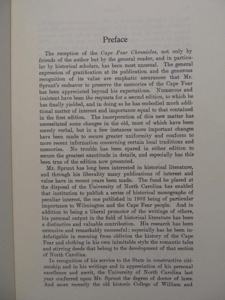 CHRONICLES OF THE CAPE FEAR RIVER – 1660-1916 – CIVIL WAR & BLOCKADE RUNNING NEW