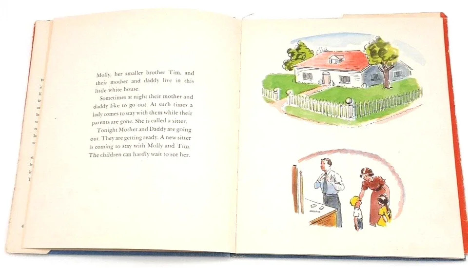 The New Sitter Ruth and Ray Abel 1940 Illustrated Children’s Oxford