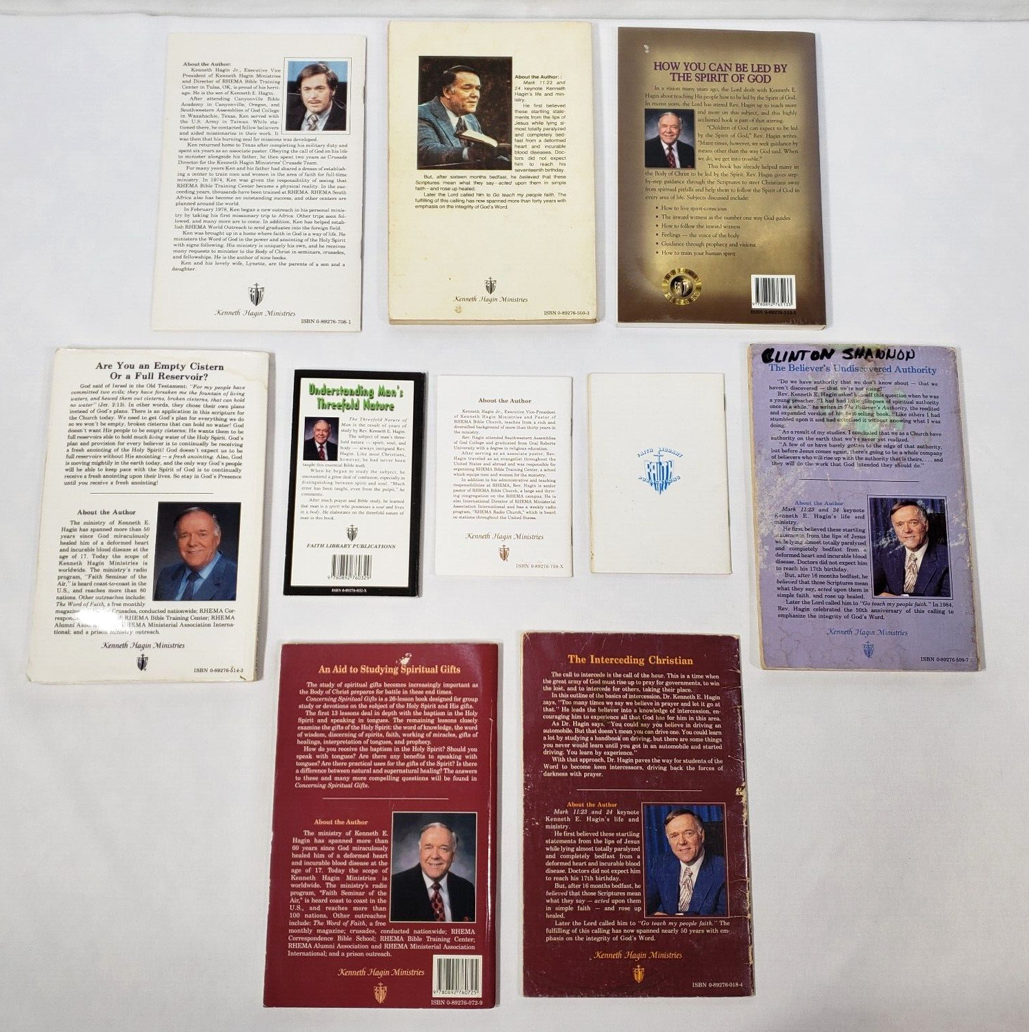 Kenneth E Hagin Ministries Books Lot 10 Vintage Christian Faith Library Booklets