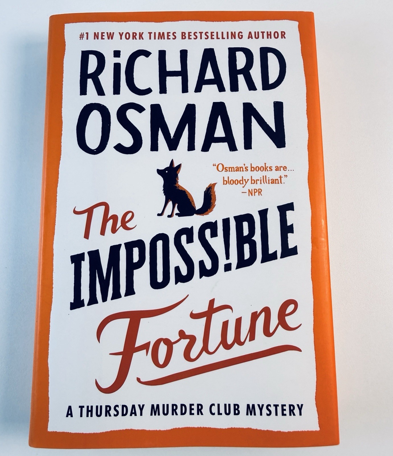 Richard Osman The Impossible Fortune Thursday Murder Club HC Novel