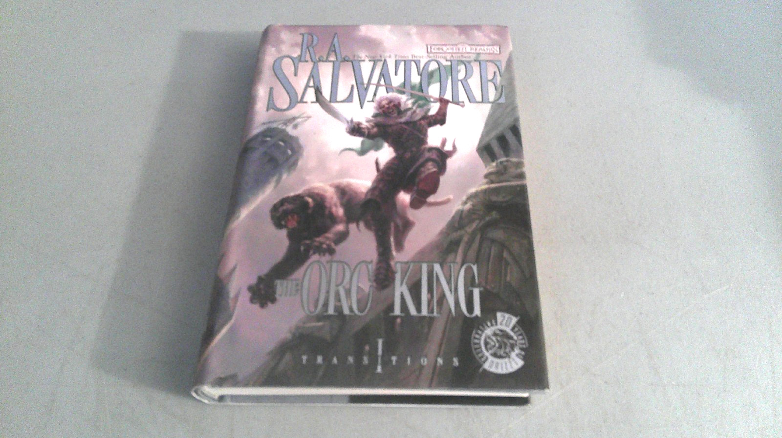 Forgotten Realms:Transitions Books I, II, & III HC 1st Prints by R.A. Salvatore