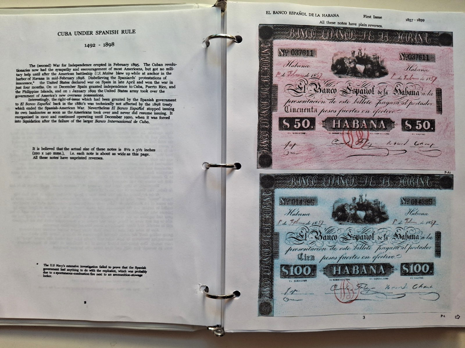 Paper Money of Cuba: A Pictorial History for the Non-Numismatist, 2011