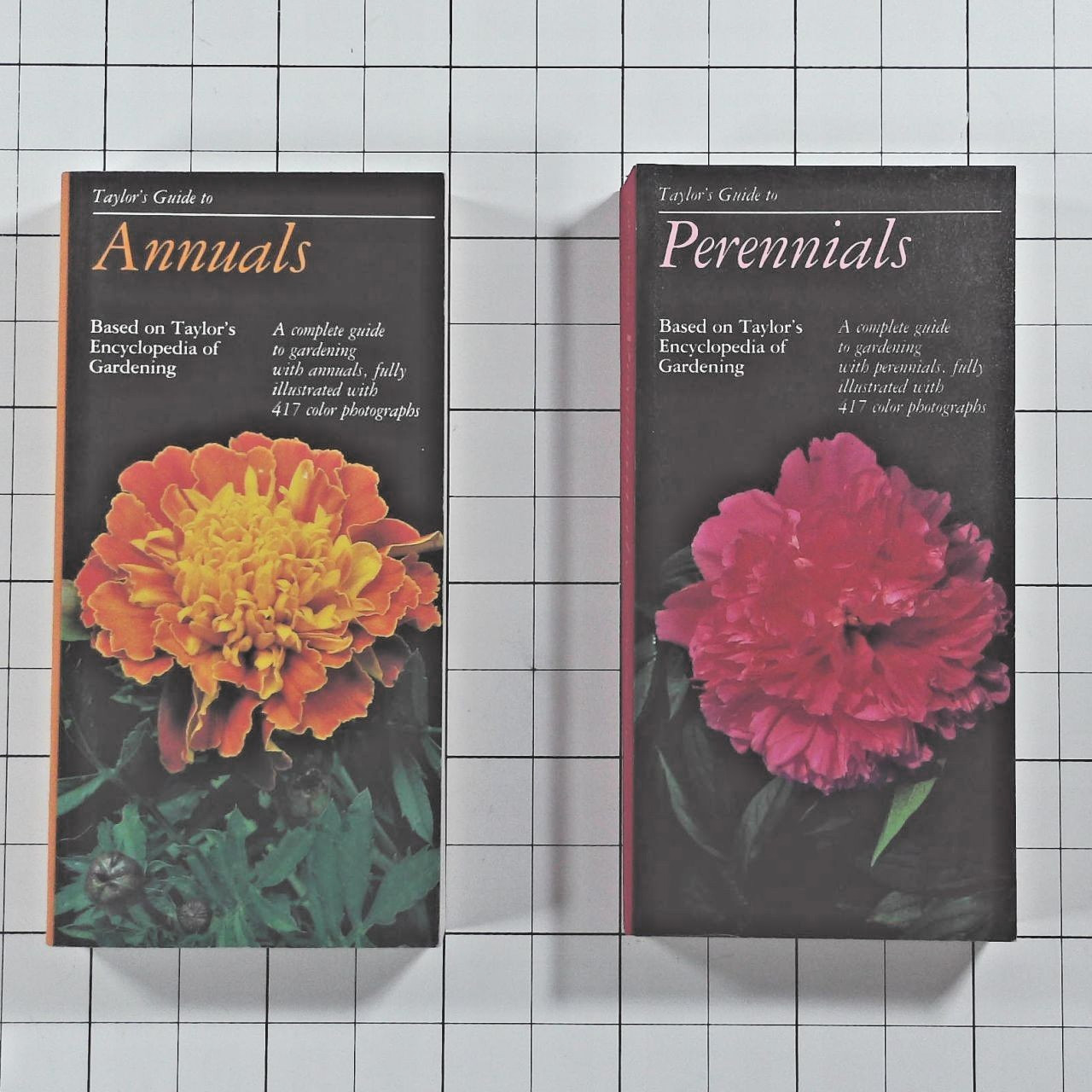 Taylor’s Guides to Gardening – 4 Books: Annuals; Perennials; Bulbs; Roses