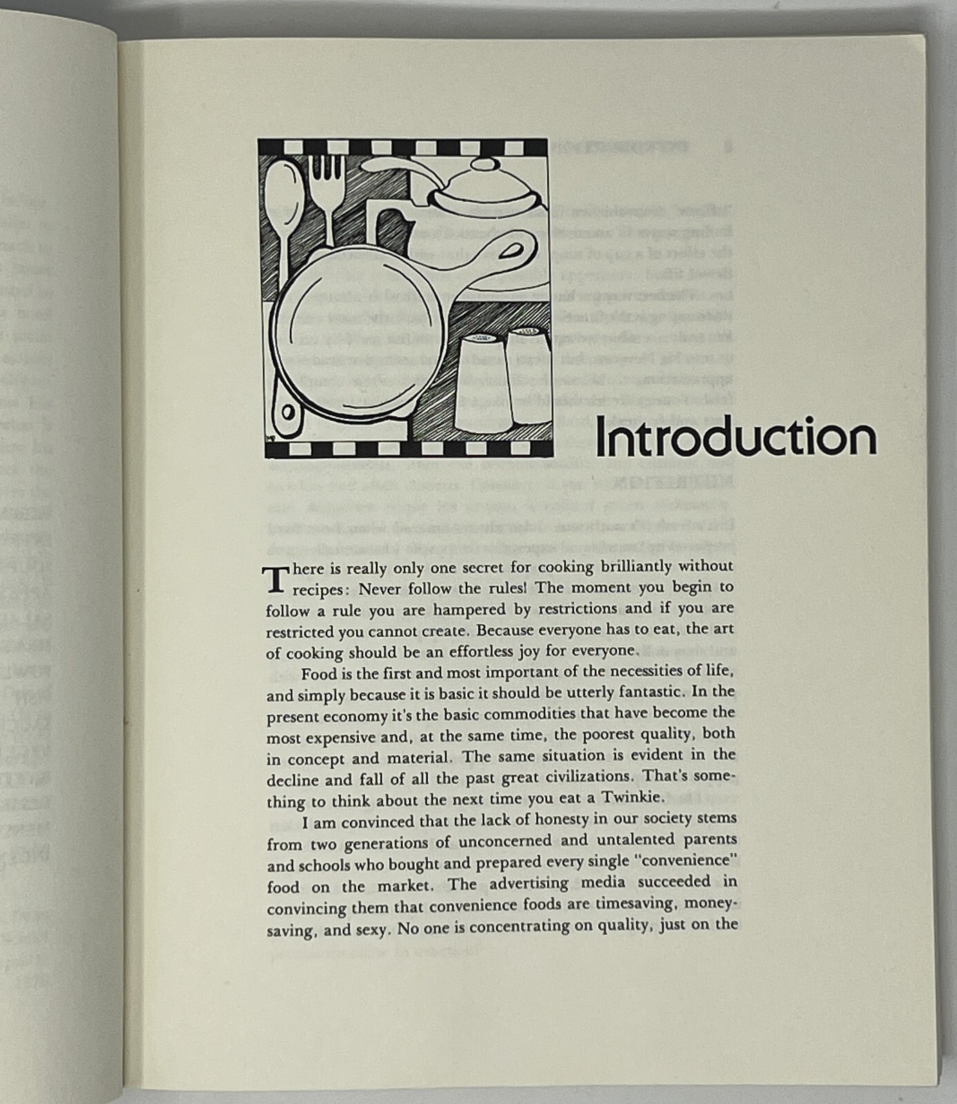 The Blue Strawberry Cookbook by James Haller – 1976 PB Pub. Harvard Common Press