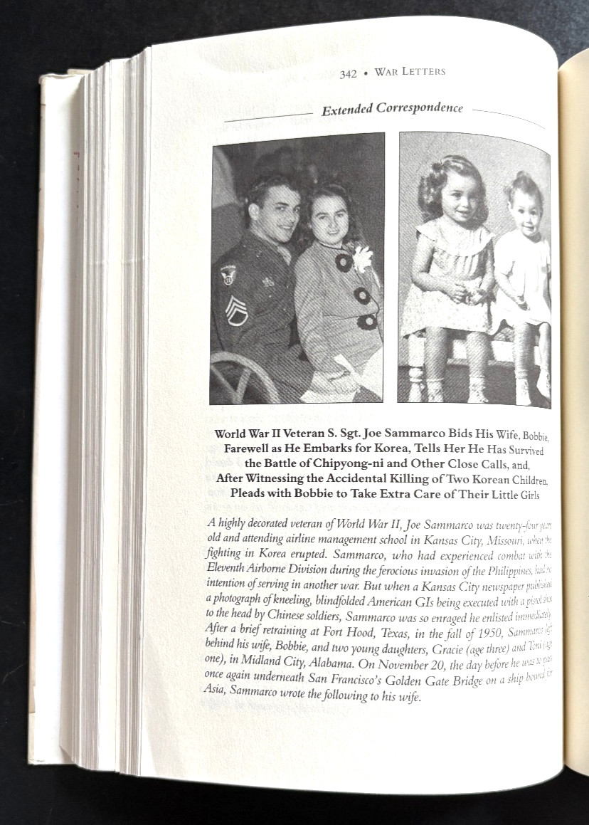 WAR LETTERS (Correspondence from American Wars) Edited by ANDREW CARROLL