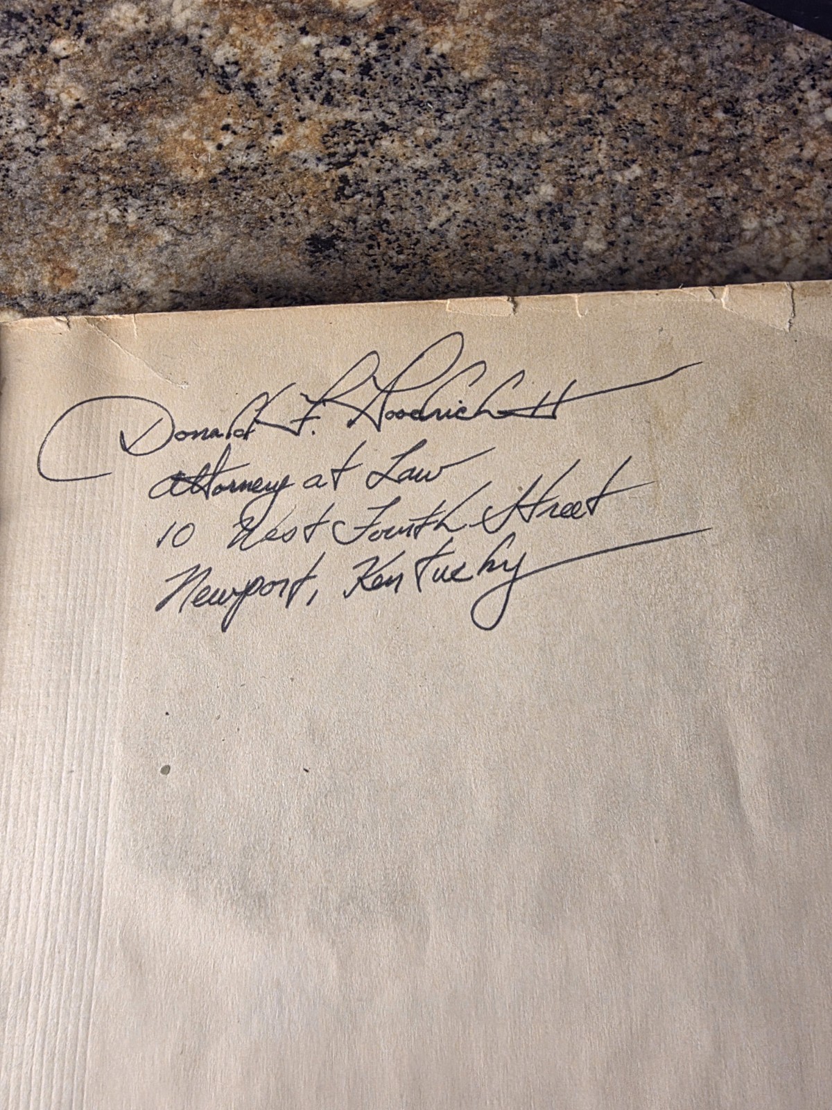 1939 Ordinances & Municipal Laws Newport Kentucky WPA City Code Book