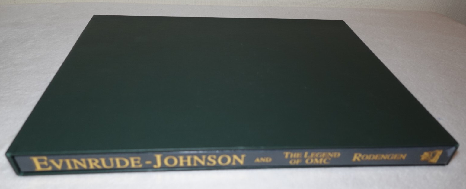 Evinrude Johnson and The Legend of OMC 1992 SIGNED Strang & Randolph Slipcase