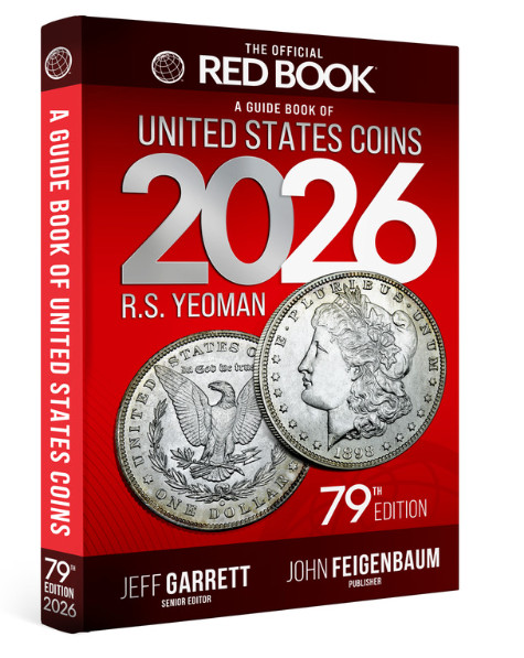 NEW 2026 Red Book (softcover) Retail Values for US Coins