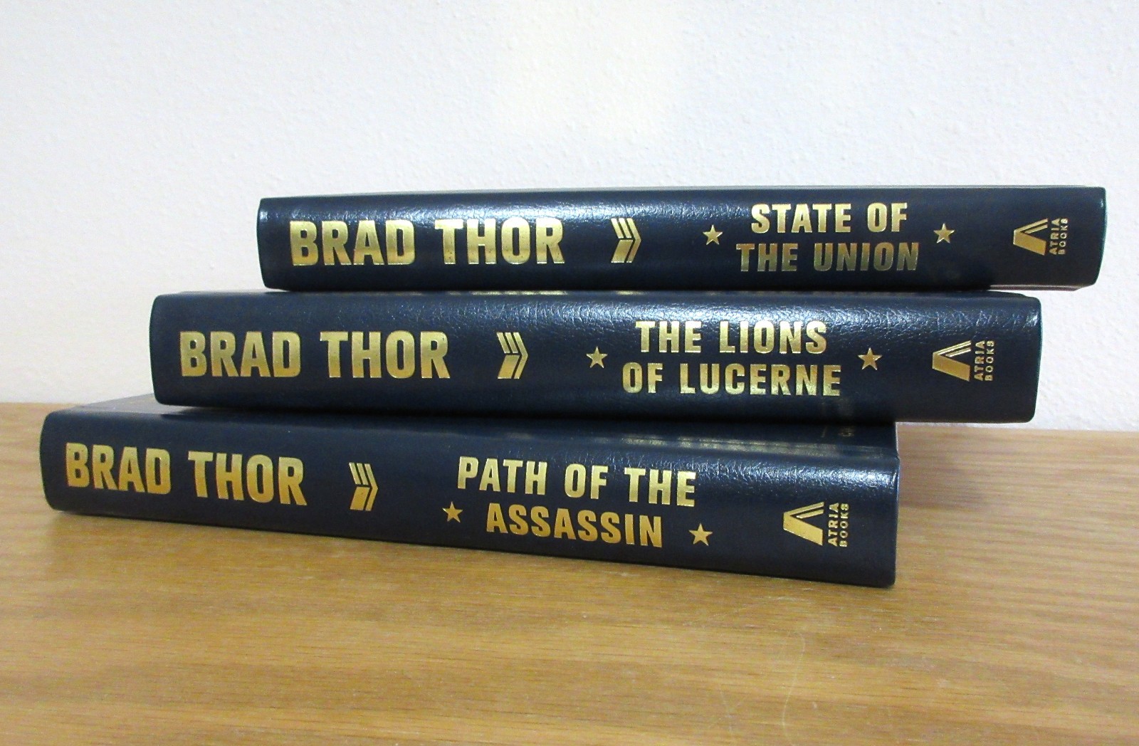 (F) Brad Thor Collector’s Edition #1, Three Books, Atria Hardcover, May 2014