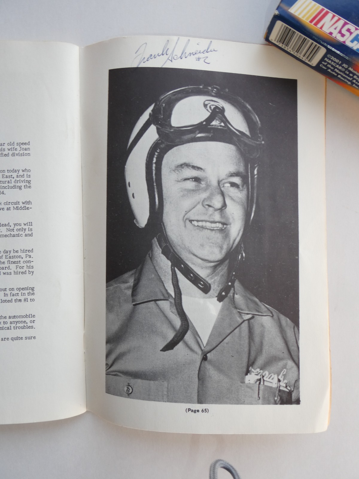 1966 Stock Car Drivers Photos 35 Photos and Stories + Autographs Book B Pickell