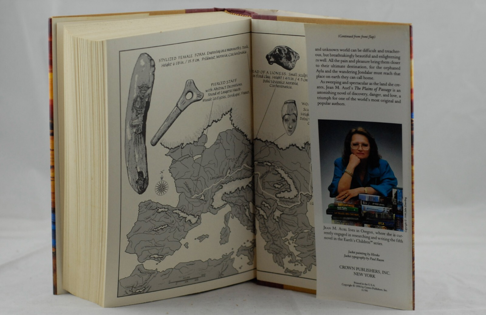 Earth’s Children Ser.: The Plains of Passage by Jean M. Auel (1990, Hardcover)
