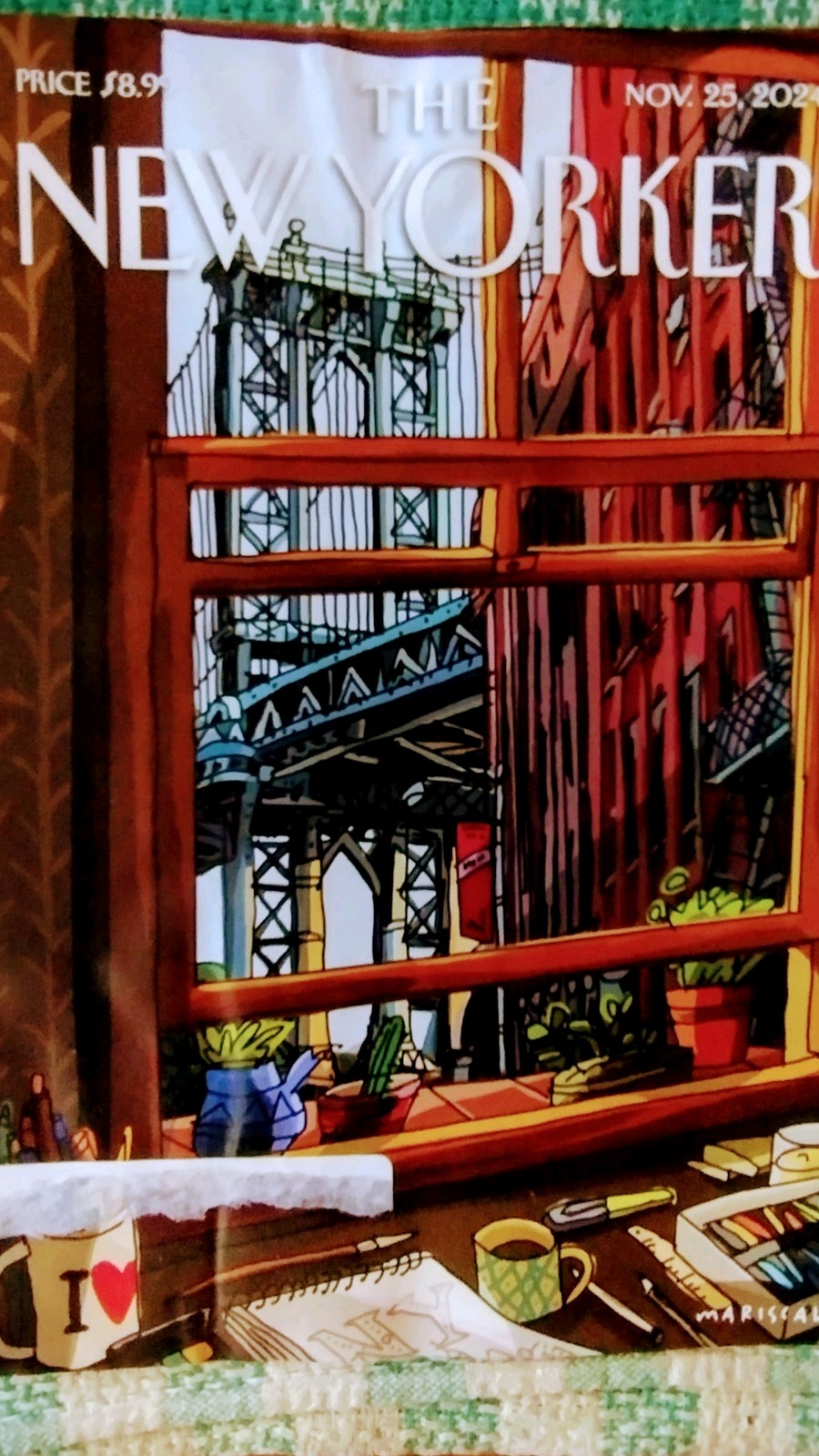 THE NEW YORKER NOV 25,2024 PERSONAL HISTORY A LONG WAY HOME