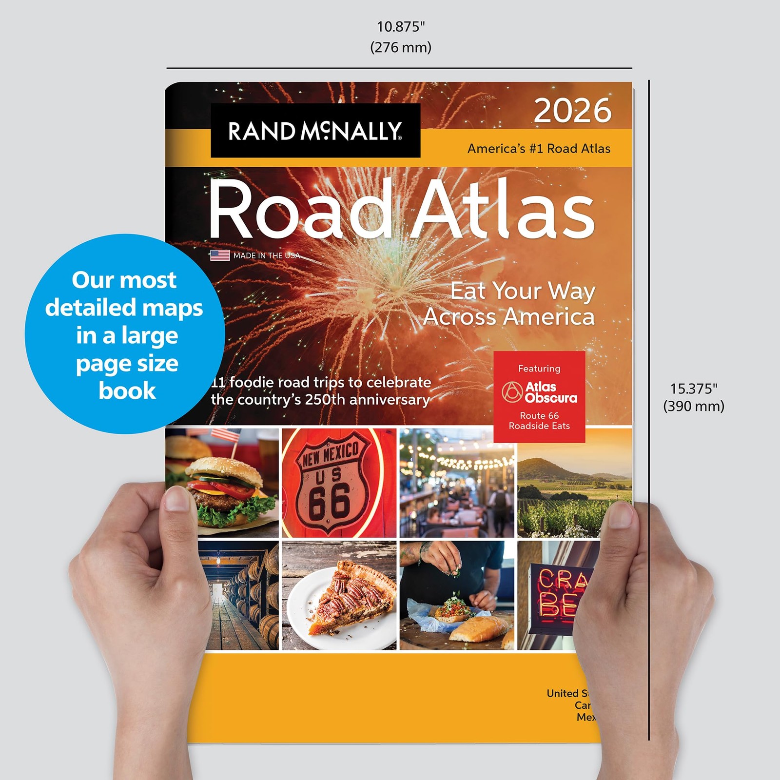 Rand McNally 2026 Road Atlas: United States, Canada, Mexico (Rand McNally…