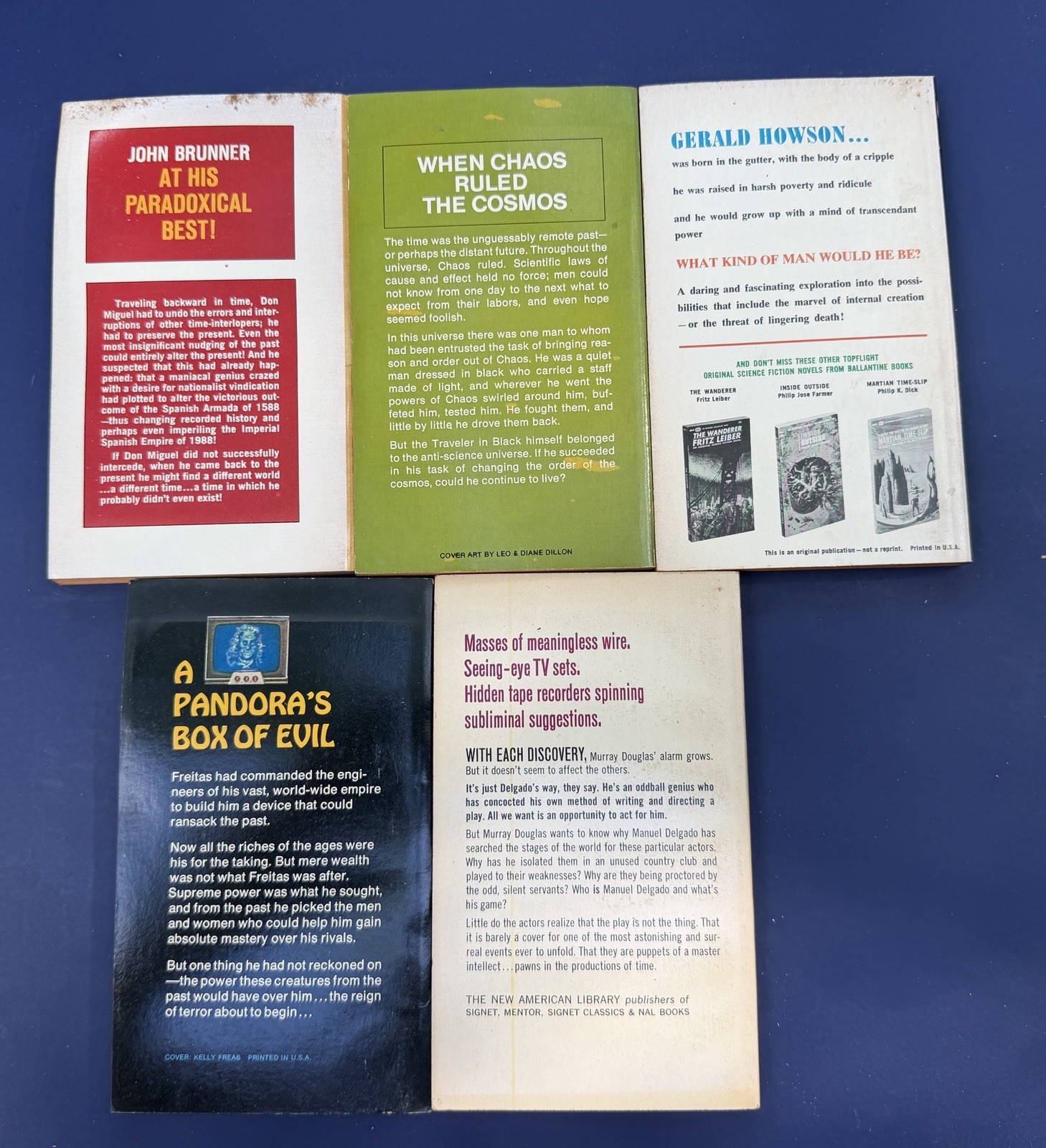 John Brunner Vintage PB Lot of 29 Ace DAW Ballentine Dell