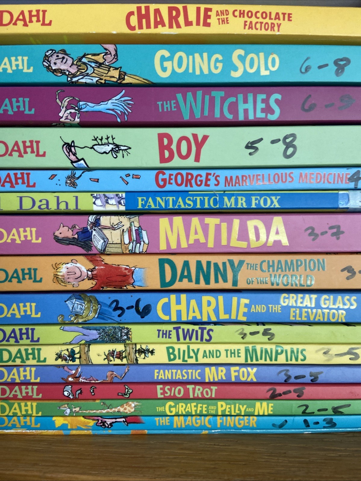 roald dahl collection 15
