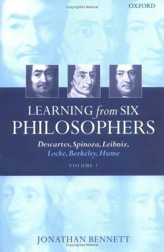 Learning from Six Philosophers: Descartes, Spino- 019926628X, BENNETT, paperback