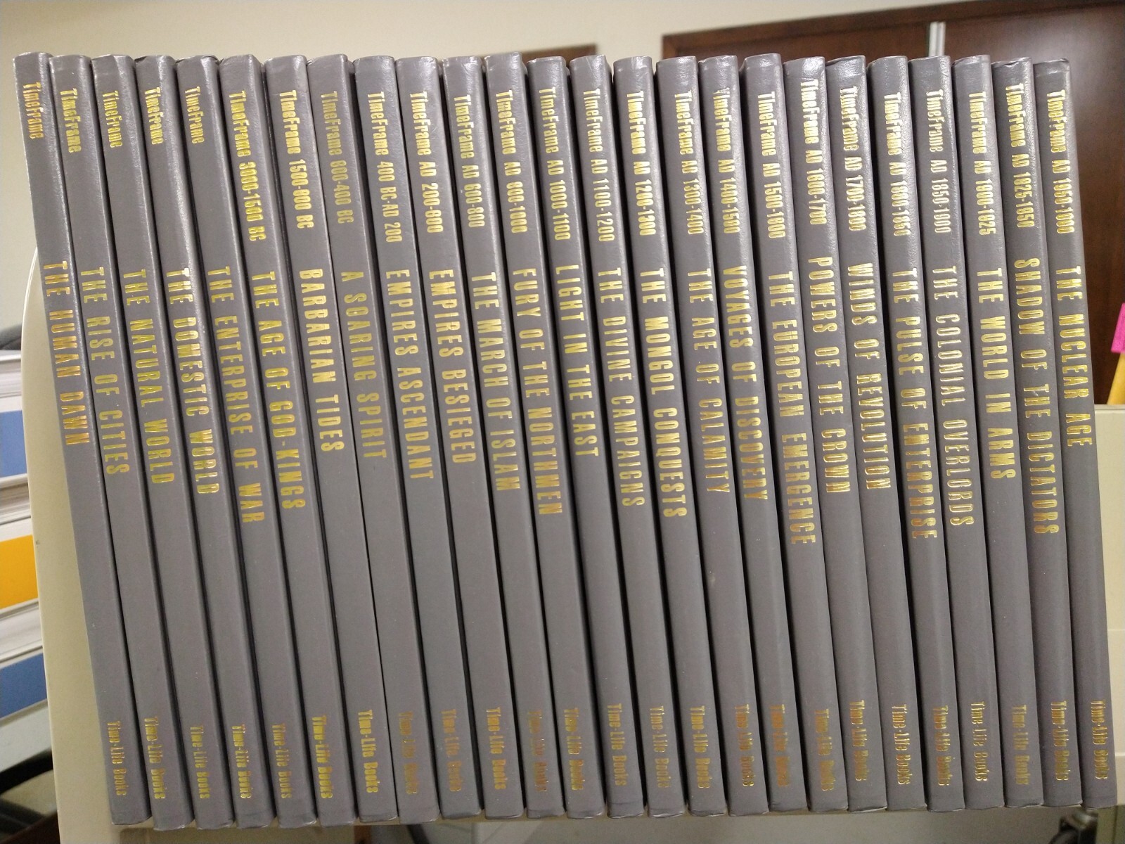 TimeFrame Series – Time Life Books complete 25 volume set HB LN 221213