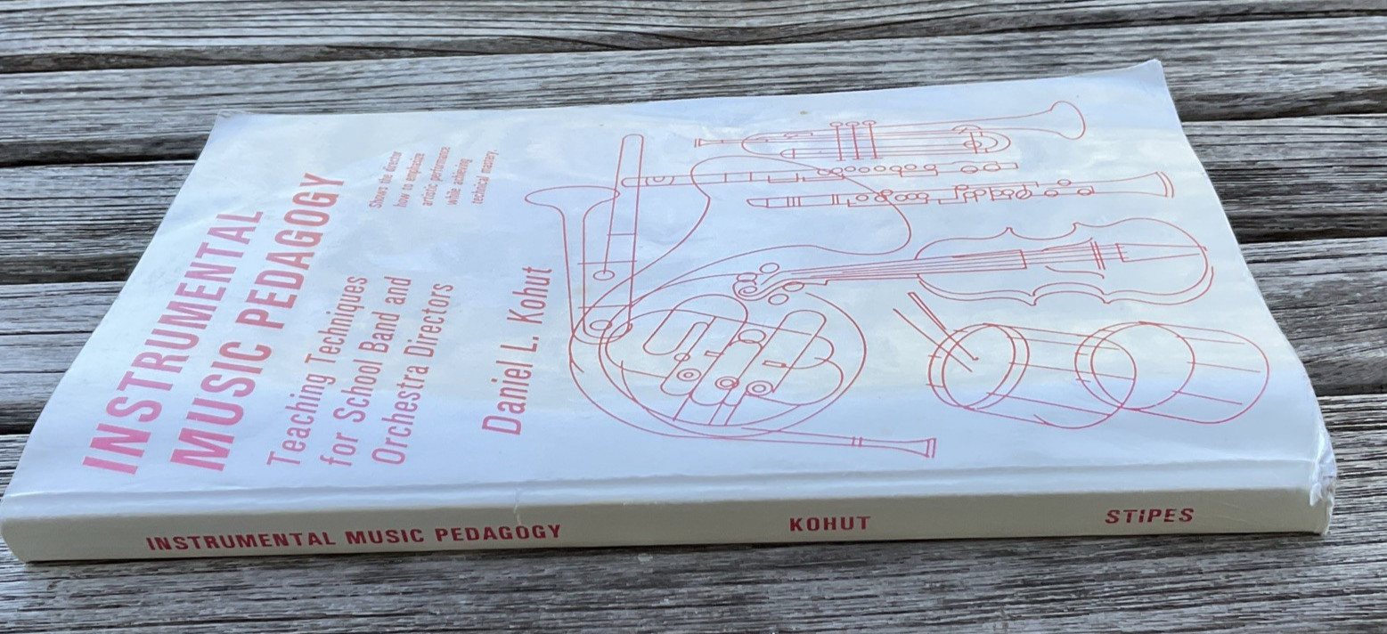 Instrumental Music Pedagogy by Daniel L. Kohut Teaching Techniques School….