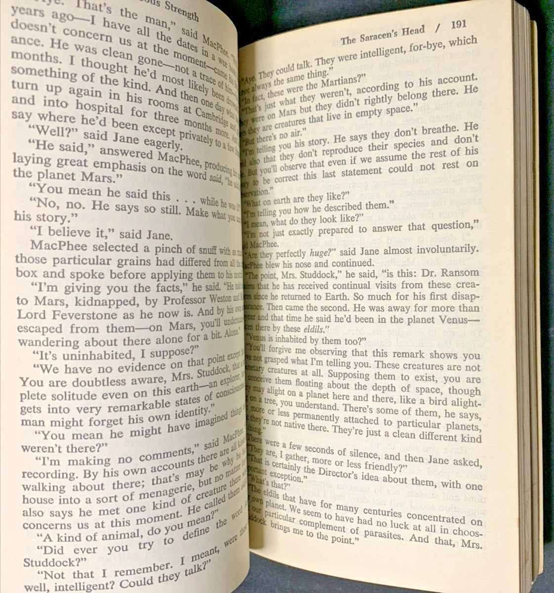 RARE That Hideous Strength SciFi Fantasy PB C.S. Lewis 1962 FIRST Collier Books