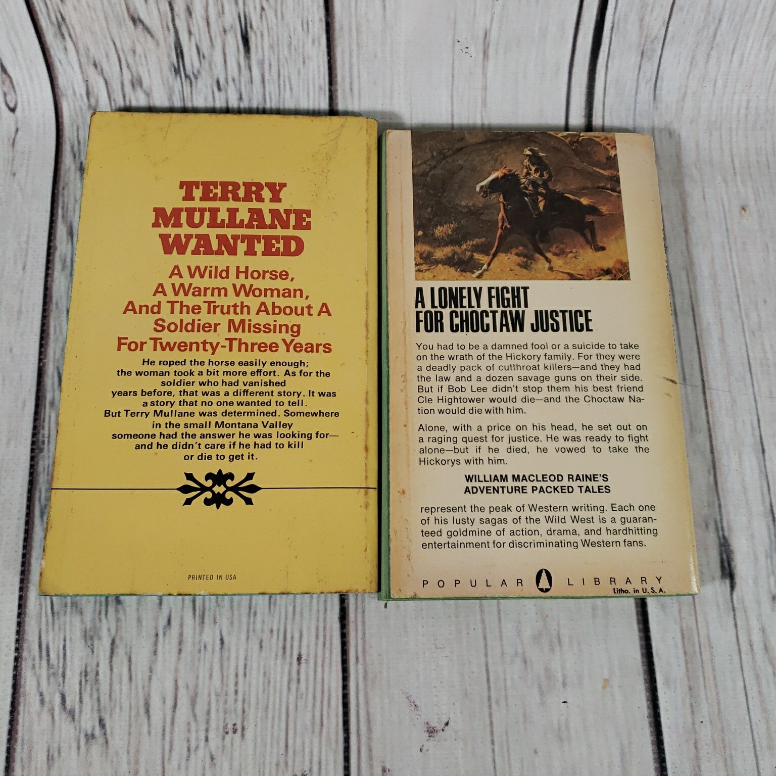 LOT OF 11 Western Adventure Cowboy Horses Paperback Books Various Author VINTAGE