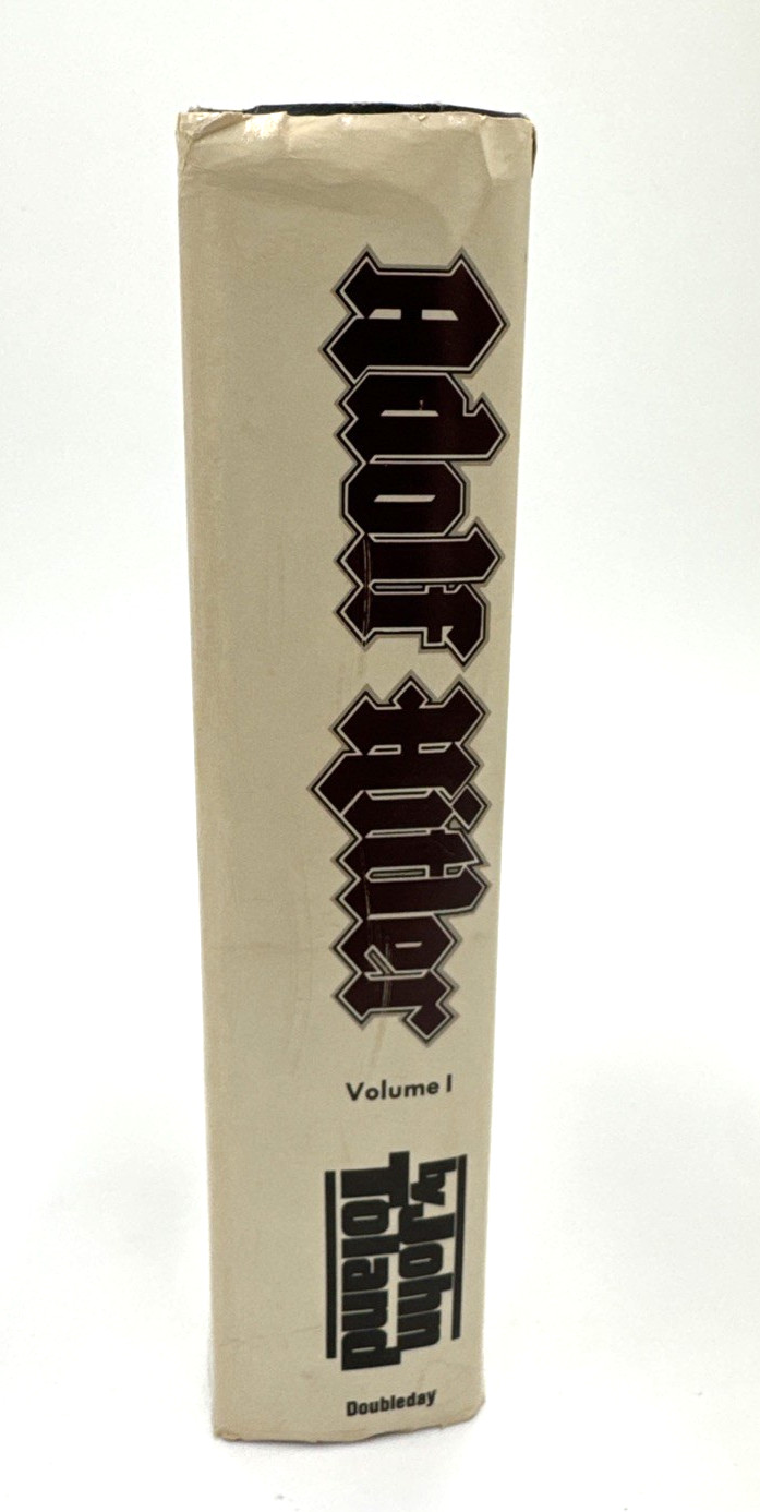 Adolf Hitler John Toland HC DJ Volume 1