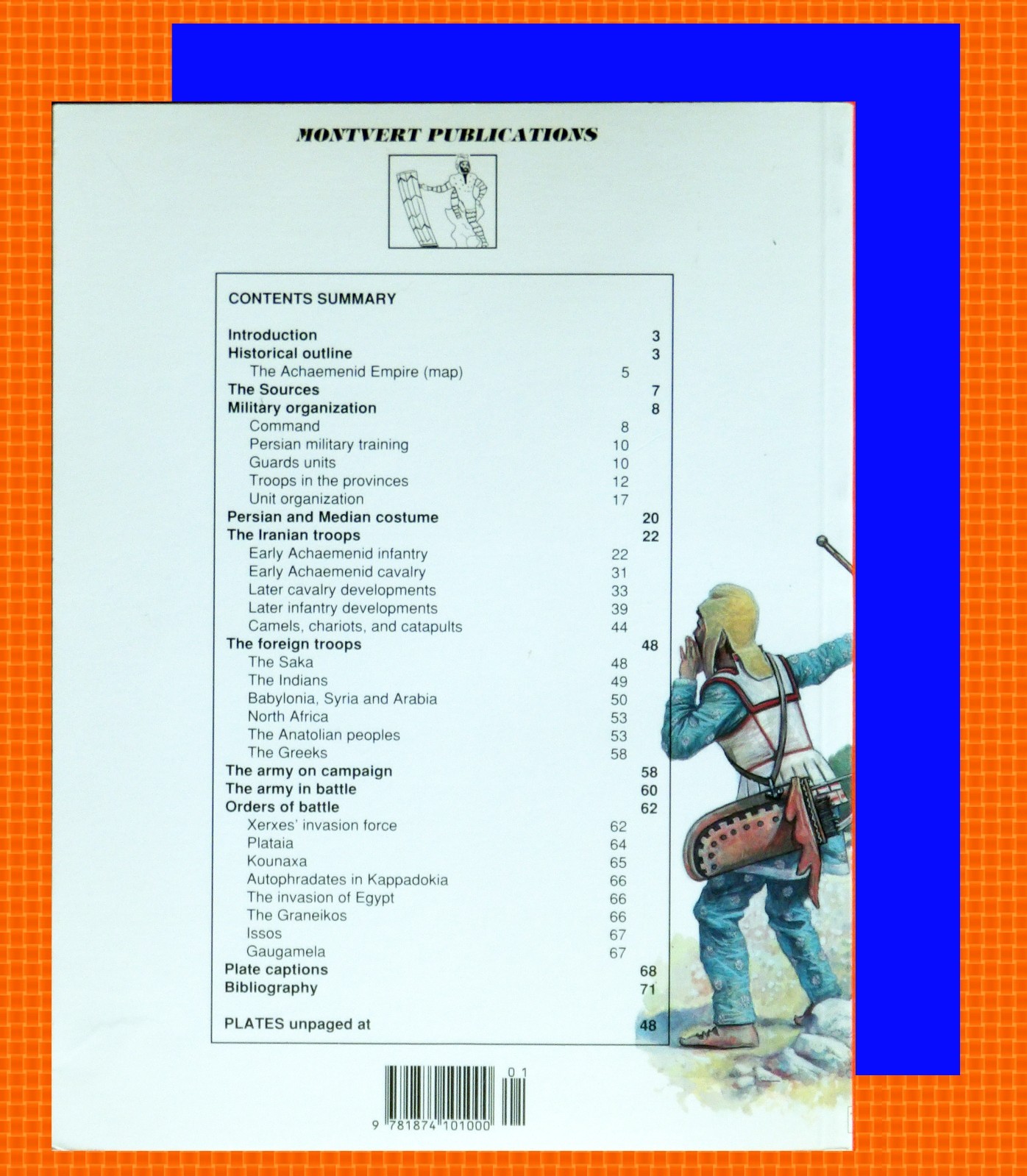 RARE ~ THE ACHAEMENID PERSIAN ARMY by Duncan Head ~ Montvert Publications ~ OOP