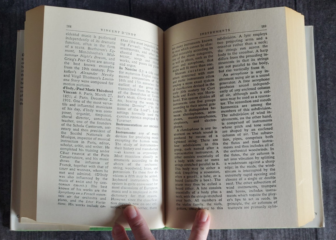 Dictionary of Music Theodore Karp Copyright 1973 448 pages Galahad Books