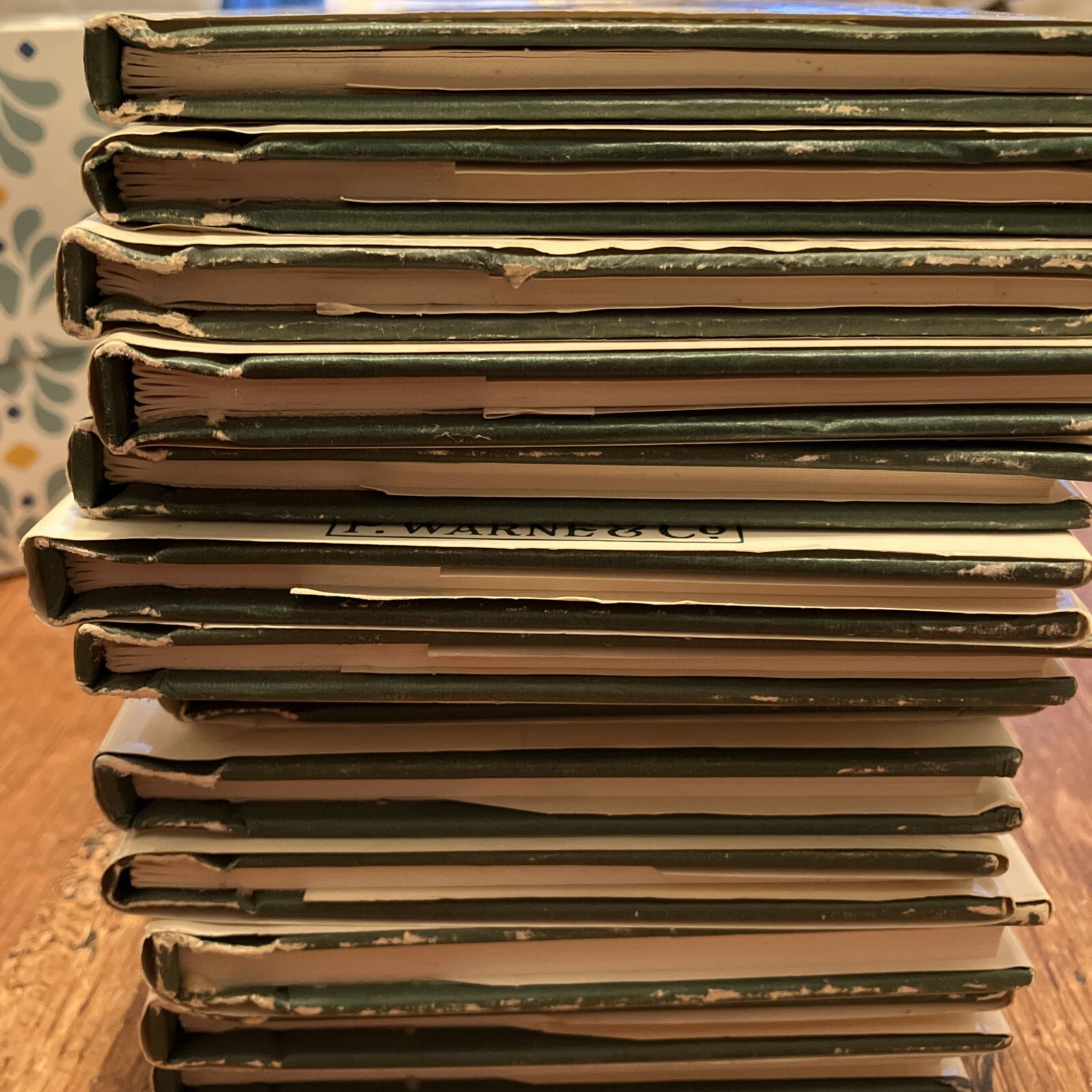 VTG Peter Rabbit Library Beatrix Potter Frederick Warne & Co Books HC Lot of 13