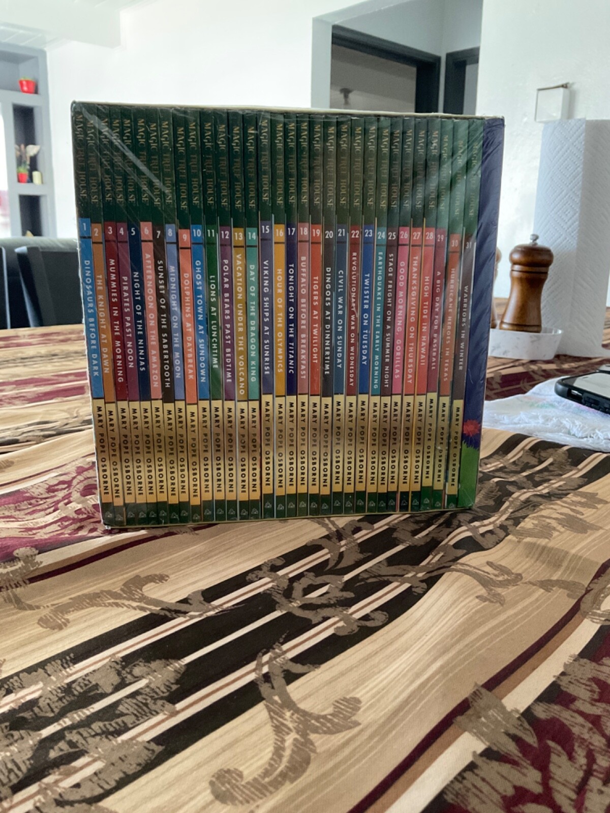 Magic Tree House Books 1-31 Boxed Set by Mary Pope Osborne