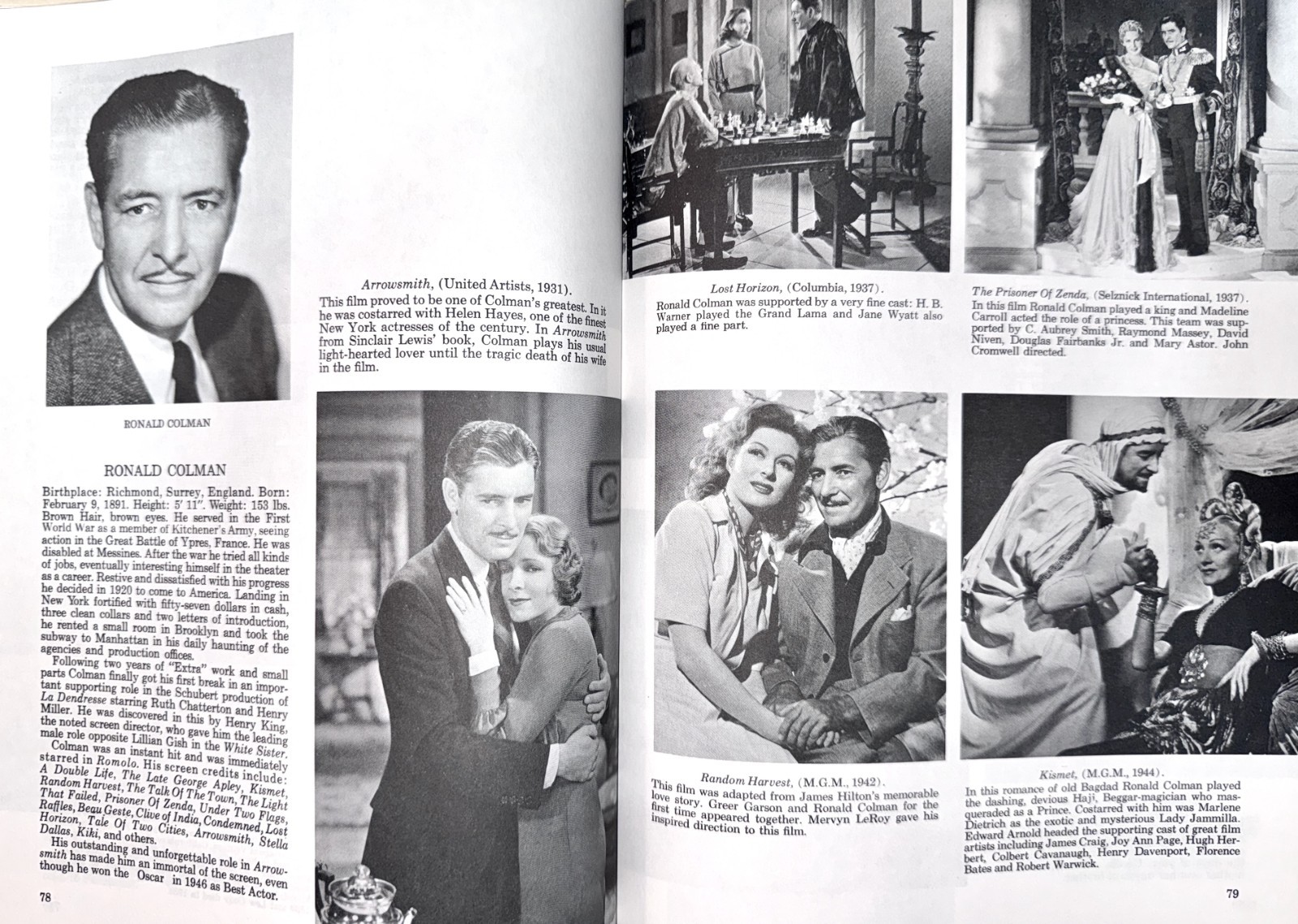 IMMORTALS of the SCREEN over 600 Memorable Photos FILM stars DJ1stHB Film Movies