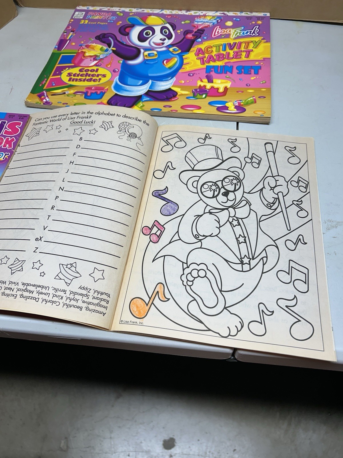 Lot Of Lisa Frank Coloring And Activity Books READ DESCRIPTION