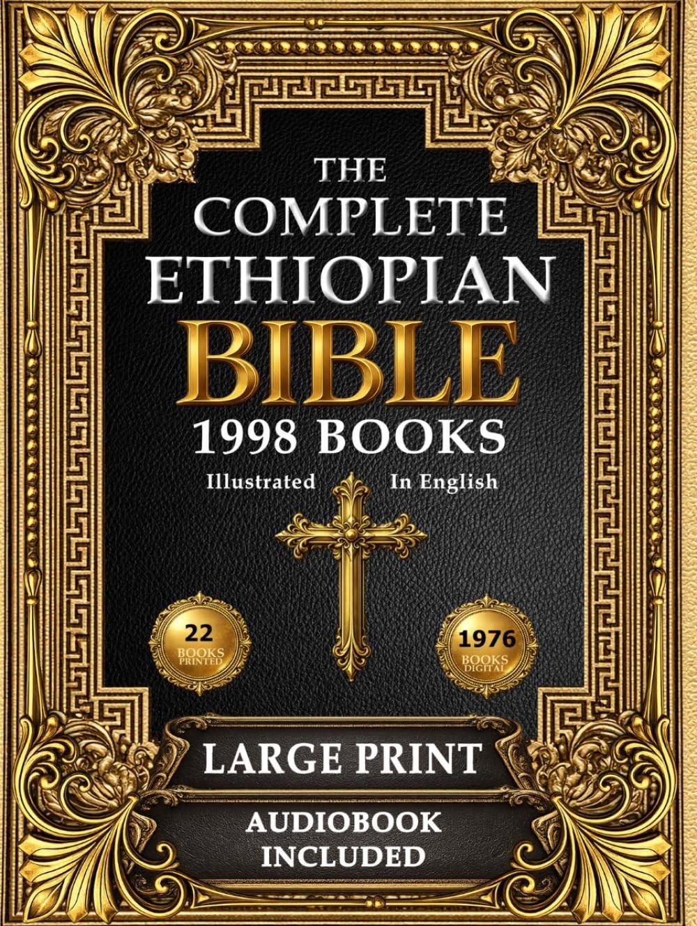 Complete Ethiopian Bible: 88 Books with Apocrypha and Rare Writings – 550 Pages